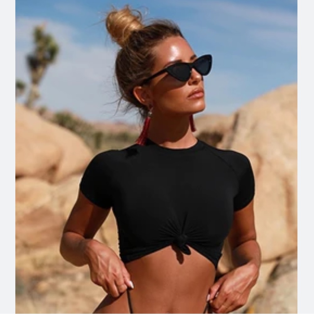 Oh Polly Scuba Barbie T-Shirt Bikini Top
